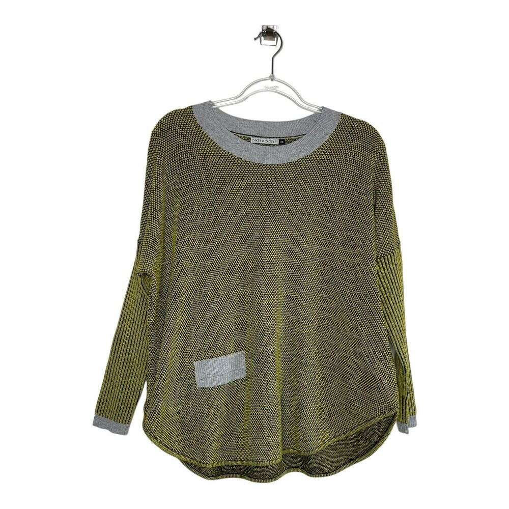 Zaket and Plover Womens Sweater Size XS Oversized‎ Wool Cashmere Blend Slouchy